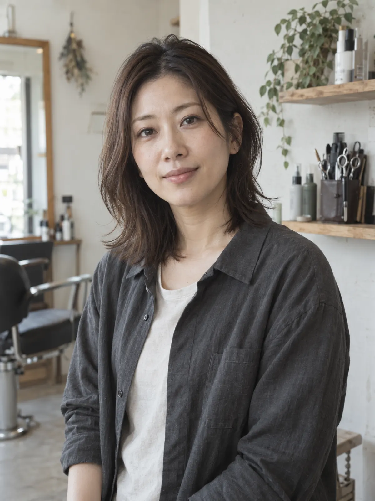 オーナースタイリスト早川のポートレート